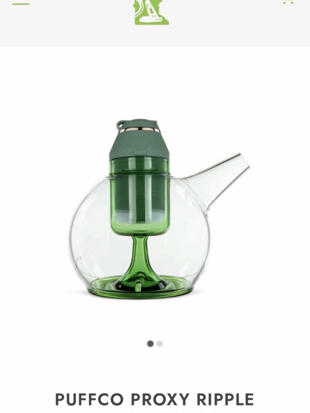 p u f f co glass New Proxy Guardian Peak Pro Ripple Teapot Water Vase